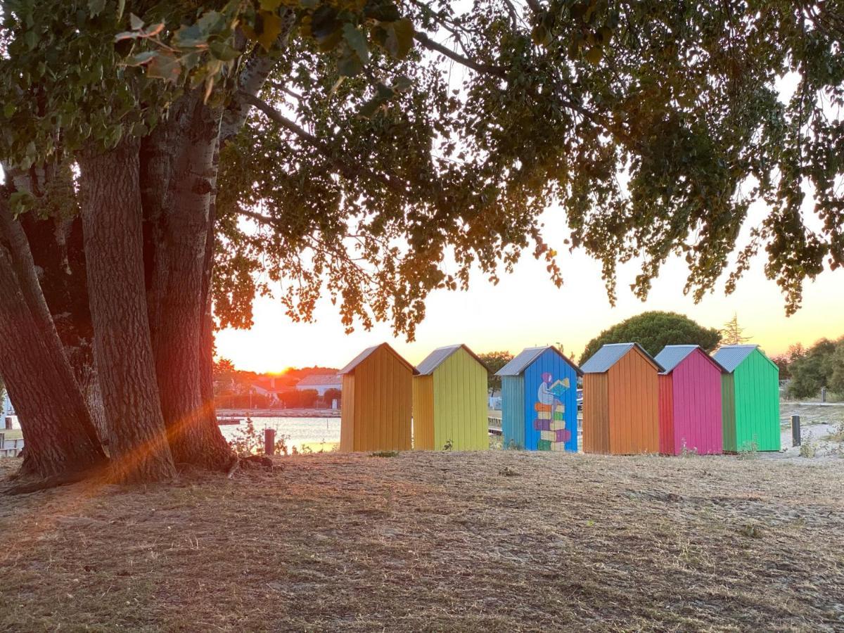 Les Amareyeurs - Ile D'Oleron - Maison Classee 3 Etoiles Avec Piscine - Clim - Velos Le Château-dʼOléron Dış mekan fotoğraf